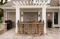 Outdoor Bar Kitchen by 20 Spectacular Outdoor Kitchens With Bars For Entertaining Outdoor Bar Kitchen