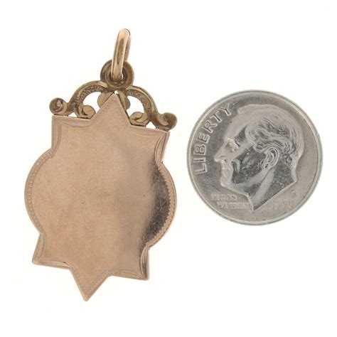 Gold Filled Woodmen of the World Antique Fob Pendant … - Gem