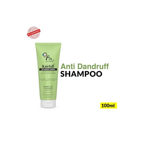 FixDERMA Kairfoll Anti-Dandruff Shampoo 100ml - Cureka