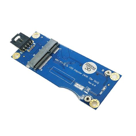 Mini PCI-E to USB Adapter with SIM Card Slot for WWAN/LTE Module ...