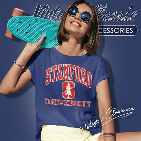 Stanford University Logo Shirt - Vintagenclassic Tee