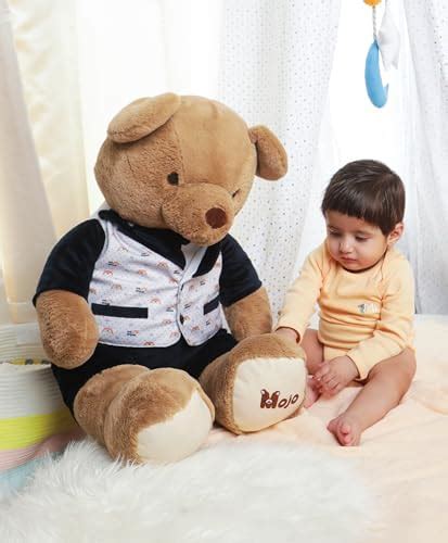 Buy Mi Arcus Bear Soft Plush Toy Brown - Height 70 cm Online at Low ...