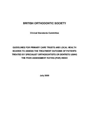 Fillable Online bos org Guidelines for primary care trusts - British ...