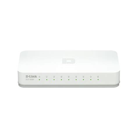 D-LINK DES-1008C 8-Port 10/100 Desktop Switch