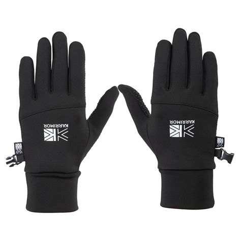 Karrimor | Thermal Gloves Mens | Black | SportsDirect.com