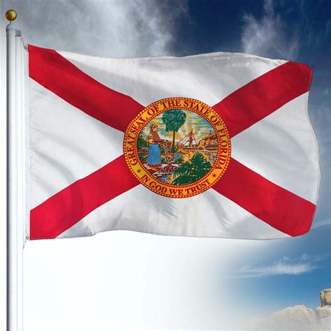Florida Flag 3x5 Outdoor Double Sided Heavy Duty Durable 3 Ply Florida ...