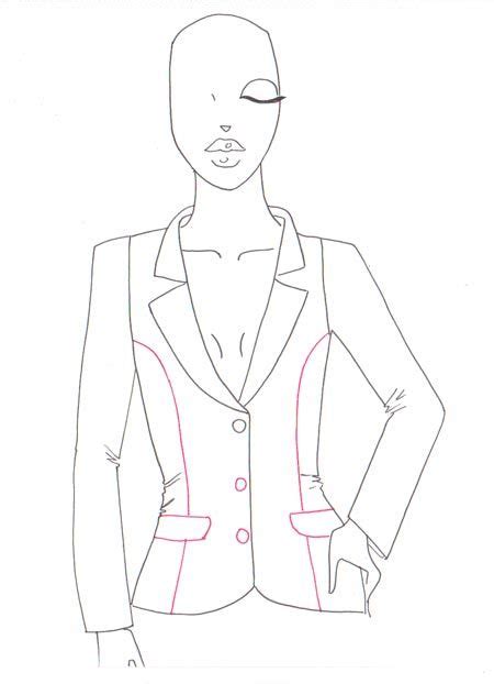 How to Draw a Jacket Pattern 的图像结果