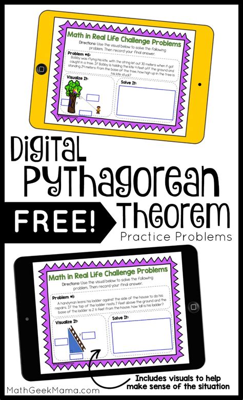 Pythagorean Theorem Math Problems 的图像结果