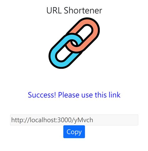 Short URL Generator 的图像结果