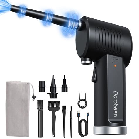 Dorobeen Compressed Air Duster Cordless Portable Rechargeable ...