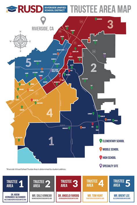 Trustee Areas - Riverside Unified School District