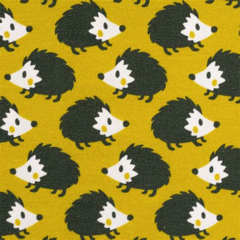 Jersey - Igel - senf - Animal Minis - käselotti - Swafing | 16,00 EUR/m ...