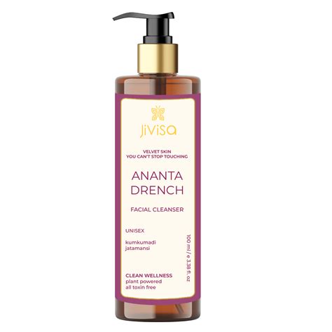 Ananta Drench Velvet Facial Cleanser | Kumkumadi & Jatamansi | JiViSa