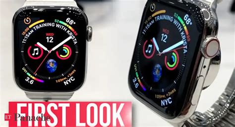 apple watch series 4: Apple Watch Series 4: First Impression - The ...