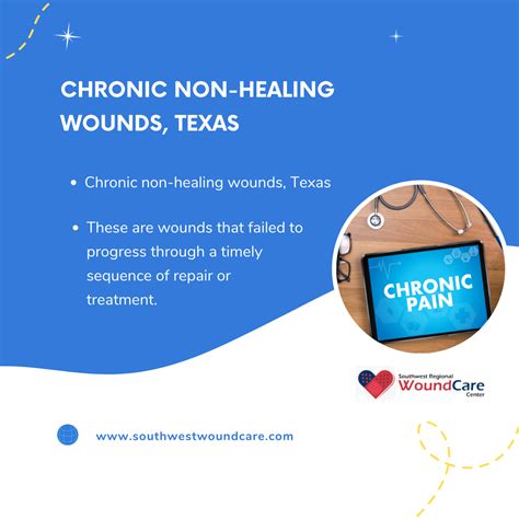 Chronic non-healing wounds, Texas - Southwest Regional Wound Care Center