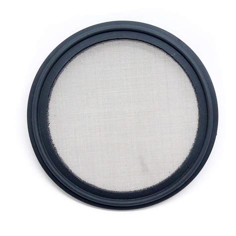 QiiMii 1.5" Sanitary Gasket FKM w/Stainless Screen - Tri Clamp Clover ...
