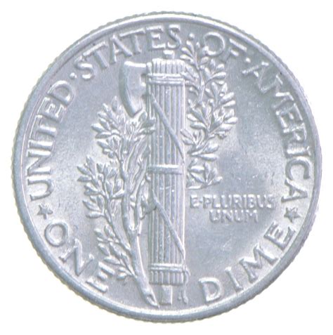 Unc BU MS 1941 US Mercury 90% Silver Dime Coin Collection Lot Set Break ...