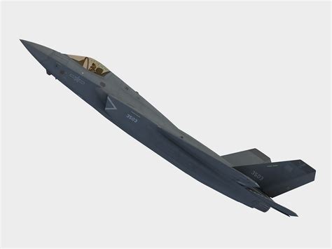 Shenyang J-35 Stealth Fighter 3D Model by Mermodels
