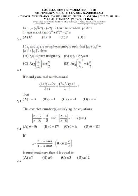 Image result for Practice B Complex Number and Root Worksheet Answer