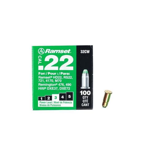 Buy 0.22 Caliber Green Single Shot Powder Loads 100 Per Pack Online in ...