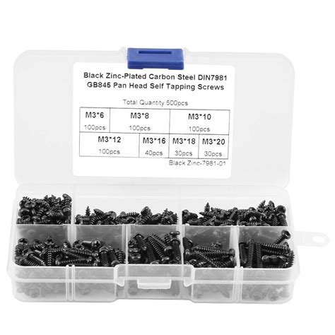 PRAV® Stainless Steel Self Tapping Screws, Button Head Screws, Head Cap ...