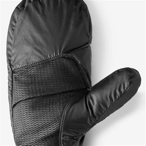 Warm Mittens/Fingerless Gloves MT900 - Black