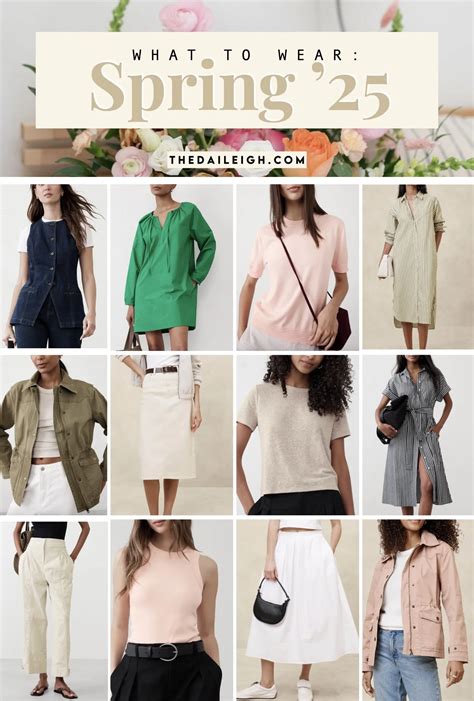 2025 Preppy Spring Capsule Wardrobe — THE DAILEIGH