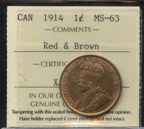 1914 One Cent - Geoffrey Bell Auctions