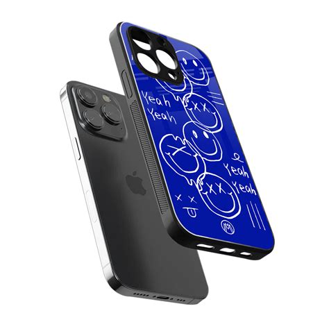 Sassy Smiley Faces Phone Cover for Iphone 13 Pro Max | Glass Case ...