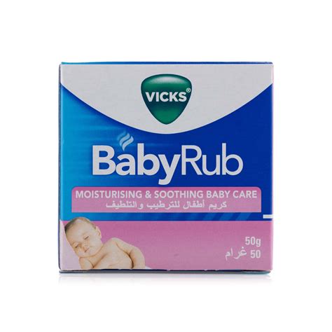 Vicks Baby Rub 50g - Spinneys United Arab Emirates