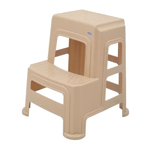 Supreme chairs 2-Step HeavyDuty Plastic Multi Purpose Stool for Home ...