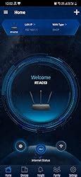ASUS RT-AC53 AC750 Dual Band WiFi Router (Black) with high Power Design ...