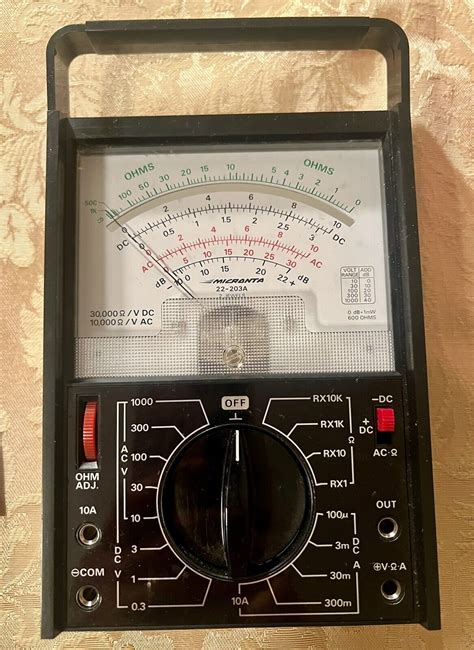 Image result for Micronta 8 Range Multitester