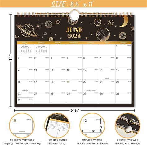 Does not apply 2024 Calendar - 2024 Wall Calendar, January 2024 - India ...