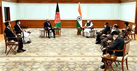Top Afghan peace negotiator meets Modi
