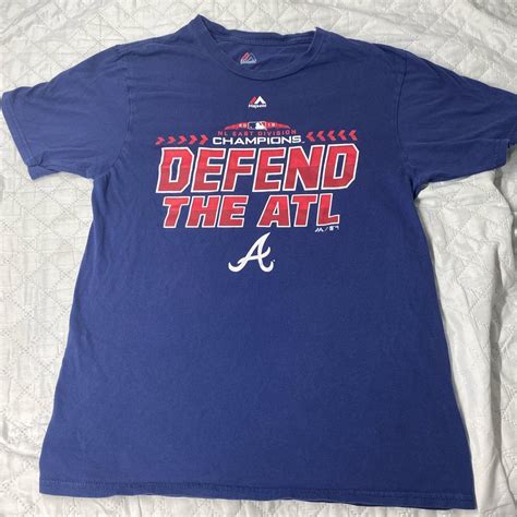 Vintage Atlanta Braves tee perfect condition Size S - Depop