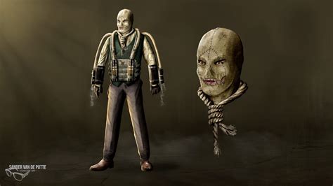 Scarecrow Batman Arkham Asylum Concept Art