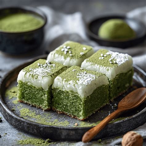 Matcha White Chocolate Mochi Cake – Soft, Chewy & Irresistible!