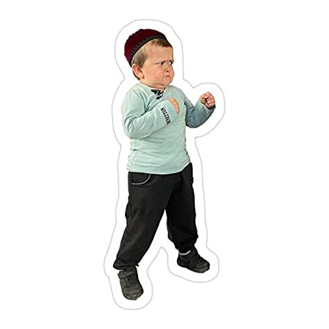 Buy (3 PCs/Pack) Stickers Hasbulla Magomedov Mini Khabib Meme 3x4 Inch ...