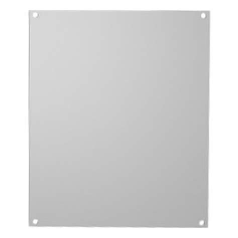 HAMMOND, Back Panel Panel, 12.25 in Overall Ht, Enclosure Panel ...