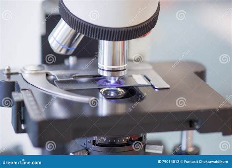 Microscope objectives lens stock photo. Image of education - 79014512