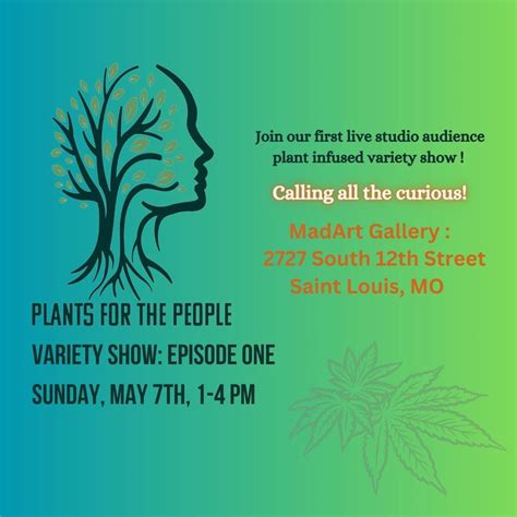 Plants for the People Variety Show - Episode 1, Mad Art Gallery, St ...