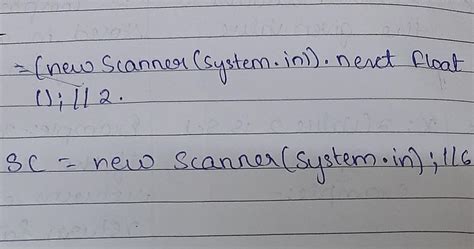 -UU51 Slue JULII. Write down the syntax with reference to Java ...