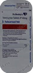Telsartan 40 MG Tablet (14): Uses, Side Effects, Price & Dosage | PharmEasy