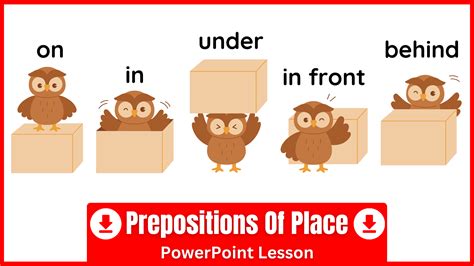 Prepositions of place презентация | Obrezka.com