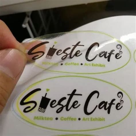 stickers - Transparent Pvc Stickers Manufacturer from Tiruppur