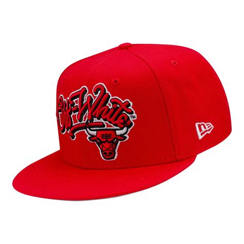 Chicago Bulls New Era Off-White Hat - Red – Official Chicago Bulls Store