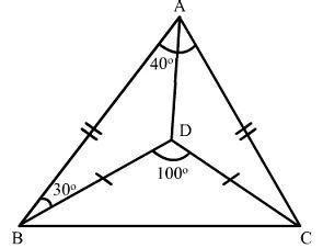 ABC and DBC are both isosceles Triangles on a common base BC such that ...