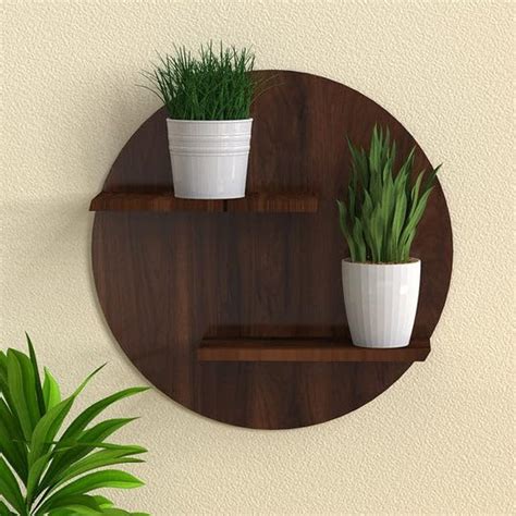 woozy work Solid Wooden Wall Shelf Hanging Shelves Wall Art Stylish ...