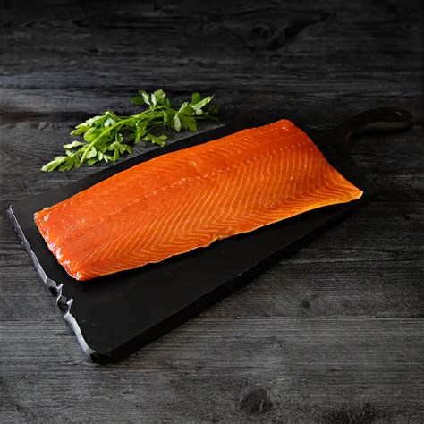 Cold Smoked Atlantic Salmon - Nova Lox - Pine Tree Seafood